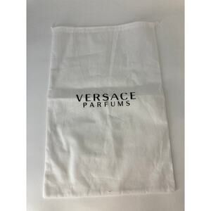 VERSACE PERFUMES LARGE WHITE DUDT BAGS